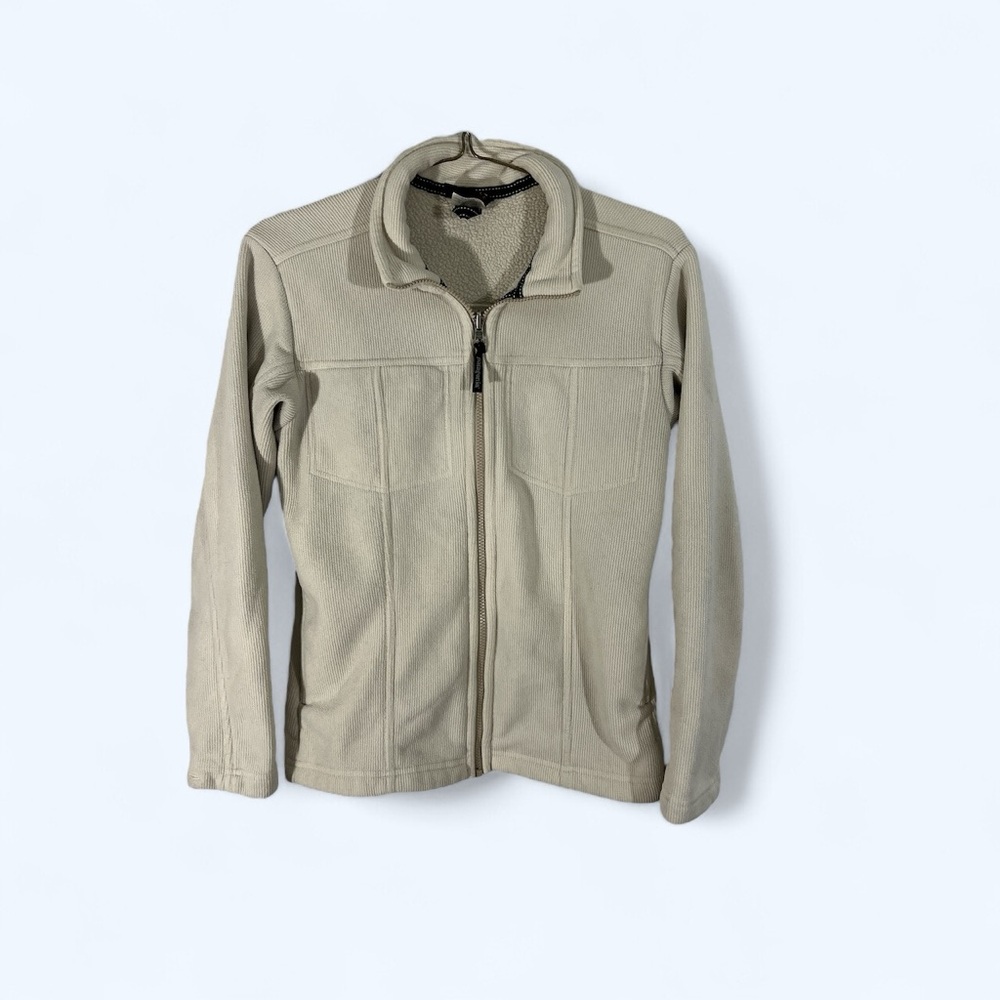 PATAGONIA FULL ZIP BEIGE JACKET